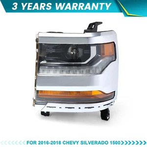 For 2016-2019 Chevy Silverado 1500 HID/Xenon Headlight Driver Left Side LH - Picture 1 of 10