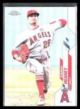 Andrew Heaney 2020 Topps Chrome #28    Refractor Los Angeles Angels