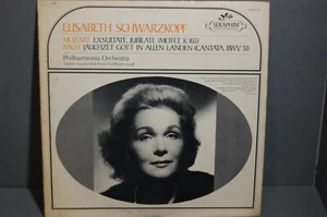 Elisabeth Schwarzkopf Mozart Exsulte & Bach Jauchezet Philharmonia Orchestra - Picture 1 of 8