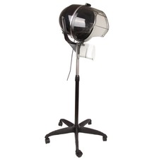 Samger Casco Nero Asciugacapelli Parrucchiere Samger Hair Capelli Professionale