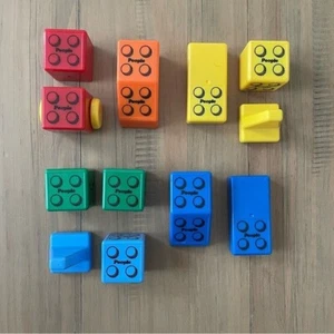 Personen Blöcke magnetischer Ersatz 12 Stück bunt Spielzeug Gebäude - Bild 1 von 3