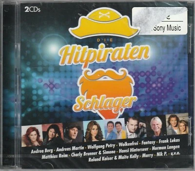 Die Hitpiraten - Schlager (NEU/OVP, 2 CD`s) - Bild 1 von 2