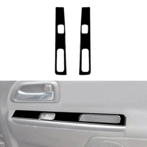 Gloss Black Rear Door Door Control Cover For Colorado 2004-12/Canyon 2005-12 - Picture 1 of 10