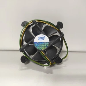 Genuine Intel E30206-001 Aluminium CPU Heatsink Fan Assembly Socket 775 12V 0.6A - Zdjęcie 1 z 4