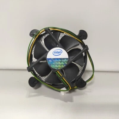 Genuine Intel E30206-001 Aluminium CPU Heatsink Fan Assembly Socket 775 12V 0.6A - Image 1 of 4