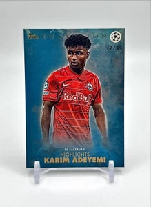 2021-22 Inicio Competiciones UEFA Karim Adeyemi Destacados Azul/99 - Imagen 1 de 2