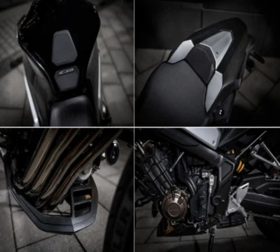 Honda CB650R 2019–2022 черный спортивный пакет | капот сиденья поддон для живота и т. д. | подлинный  - Изображение 1 из 4