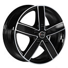 Alloy Wheel Avus Ac-V51 For Nissan Nv 400 N1 6.5X16 5X130 Black Polished N7a