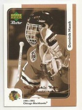 DOMINIK HASEK 1999-00 UPPER DECK RETRO McDONALDS CARD McD-3R NMT BLACKHAWKS