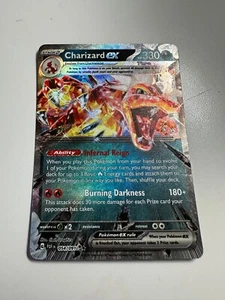 Pokemon Obsidian Flames Charizard EX Ultra Rare Holo 125/197 NM - Picture 1 of 2