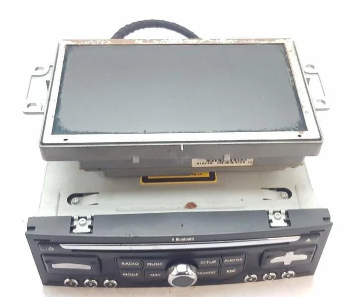 MK1 FL 2008-2010 CITROEN C4 NAVEGACIÓN POR SATÉLITE UNIDAD CD + PANTALLA 96661986XT Foto 1 de 4