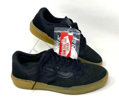 VANS Ave Pro Negro Goma Gamuza Patín Zapatos Informales Mujer Talla Tenis VN0A5HENB9M Foto 1 de 4