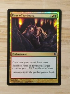 MTG - FIRES OF YAVIMAYA *Foil* (CNS) NM Magic the Gathering - Unplayed - Picture 1 of 3