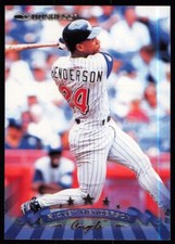 1998 Donruss Rickey Henderson Anaheim Angels #118