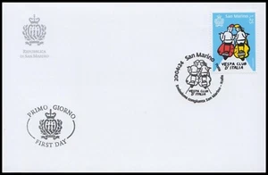 2024 Vespa club d'Italia - San Marino - fdc - Picture 1 of 1