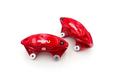 Pinzas delanteras ROFU Performance compatibles con Nissan 370Z Sport 4 pistones Foto 1 de 4