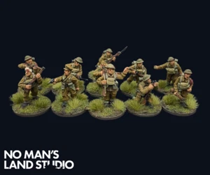 Bolt Action British BEF Squad Early War British WW2 28mm Pro Painted COMMISSION - Picture 1 of 1