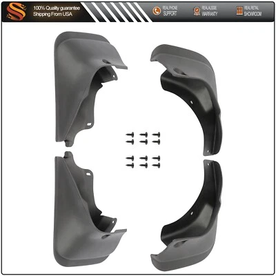 4x guardabarros guardabarros guardabarros guardabarros para Toyota Corolla 1993-1998 sedán Foto 1 de 4