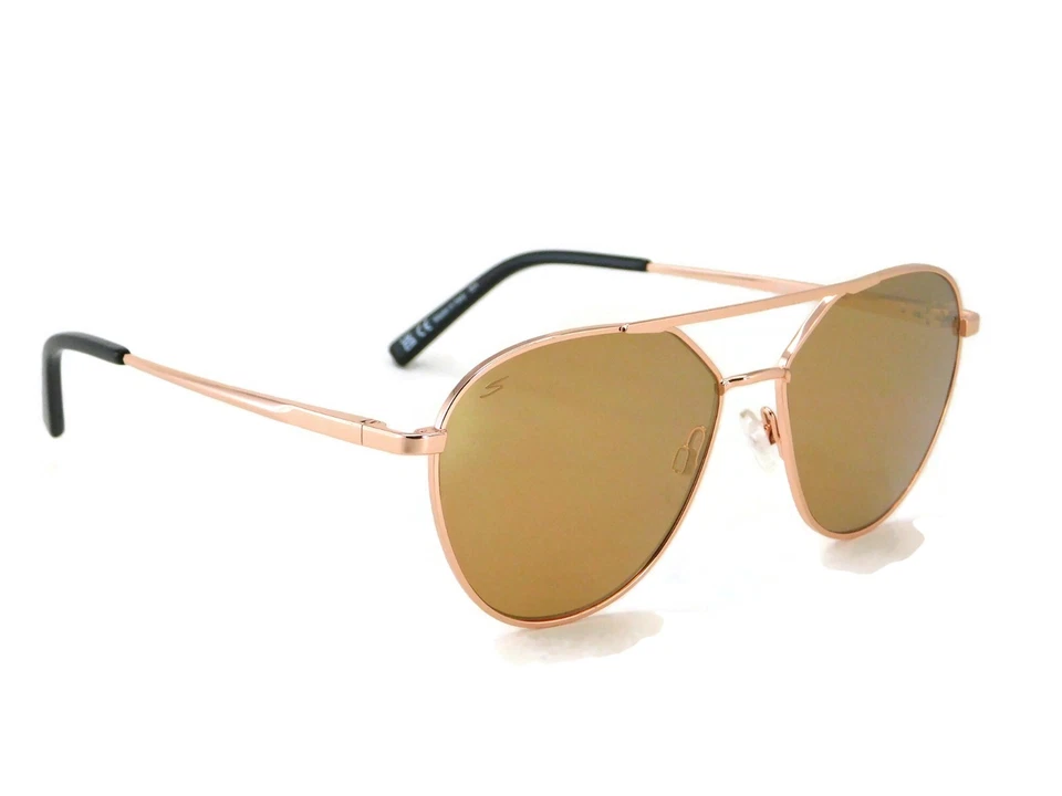 SERENGETI Odell POLARIZED Sunglasses Rose Gold/Saturn Drivers Gold SS555004