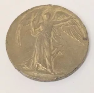DAMAGED! WW1 Victory Medal Pte 24159 J.E. Marsh, Hampshire Regiment - Picture 1 of 4