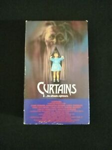 Curtains ...The Ultimate Nightmare Betamax (1983 Vestron) Rare OOP Horror Movie