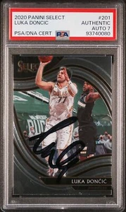 2020 Panini Select Courtside #201 Luka Doncic PSA DNA Autograph - Picture 1 of 2