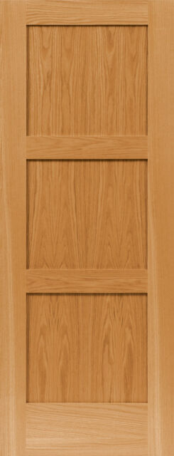 MA300 - MAHOGANY 3 PANEL SQUARE TOP INTERIOR DOOR (1-3/4)