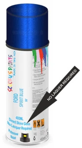 for Ford Focus Spirit Blue Direct Gloss Shine Aerosol Spray Paint - Picture 1 of 3