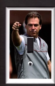 NICK SABAN LIGHT SWITCH PLATE ALABAMA CRIMSON TIDE - Picture 1 of 1