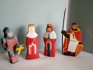 Kinderkram Ostheimer GROß König Königin & Ritter - Deutsches Handarbeit Holzspielzeug  - Bild 1 von 5