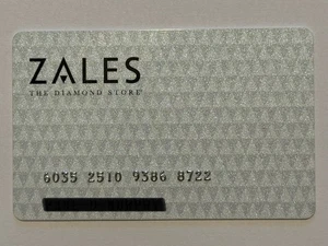Zales The Diamond Store Charge Card▪️Unsigned▪️Citibank▪️Credit Card▪️Version 1 - Picture 1 of 2