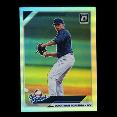 Jonathan Loaisiga 2019 Donruss Optic The Rookies Holo Yankees - Image 1 of 3