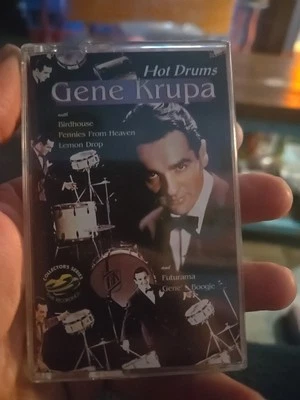 Gene Krupa - Hot Drums (1997 Cassette Tape) - Very Nice! Foto 1 de 3