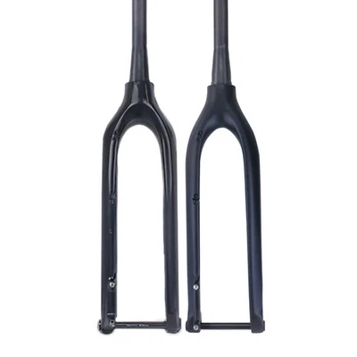 Carbon Rigid Fork 29 27.5 26 Thru Axle 15*100mm Tapered Mountain Bike Rigid Fork - Image 1 of 4