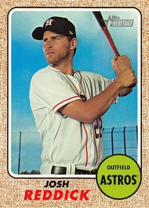 Josh Reddick 2017 Topps Heritage 721 Houston Astros Baseballkarte - Bild 1 von 2