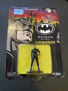 1992 ERTL Batman Returns Catwoman Die Cast Action Figure Unpunched NEW - Picture 1 of 2