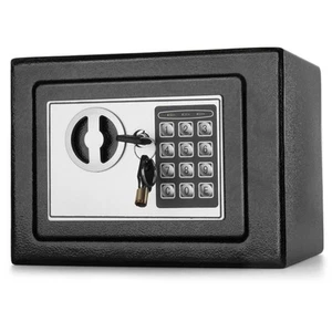 Small Digital Safe with Keypad - Cash Safe Box for Money with Electronic Keyp... - Picture 1 of 9