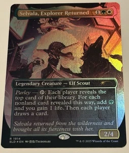 🌟 Selvala, Explorer Returned Rainbow 🌈 FOIL - City Styles 2 Secret Lair🌟 - Bild 1 von 2