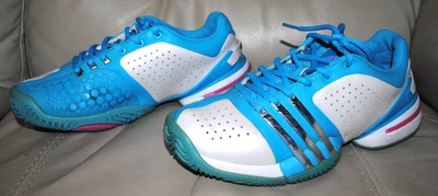 ADIDAS BARRICADE 4, WOMEN'S SIZE 6 US, 4.5 UK, 37 1/3 EUR, USED- GREAT CONDITION - Image 1 of 4