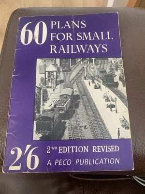 60 Plans for Small Railways (C.J.Freezer - 1964) 2nd edition PECO - Image 1 of 3