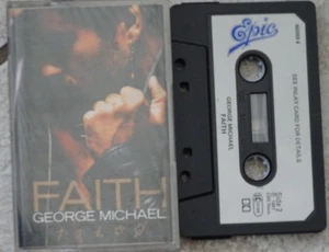 George Michael 'Faith' Audio Cassette Tape - Picture 1 of 2