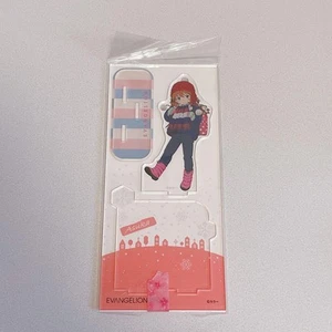 Evangelion Store Acrylic Stand Asuka Langley Red Outfit Winter Limited - Picture 1 of 2