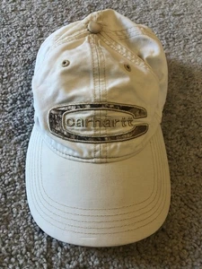 Cappello berretto baseball caccia vintage Carhartt Realtree mimetico e bianco taglia unica regolabile - Foto 1 di 17