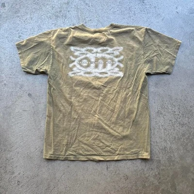 Camisa de skate vintage 1998 Overman Surf Wear logotipo de caja descolorida verde cuadrada hawaiana Foto 1 de 4