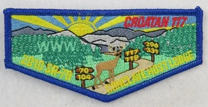 Croatan Lodge 117 S78 Flap 2010 SR-7B Host Lodge BLU border, delegate - Picture 1 of 2