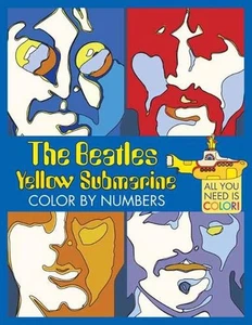 The Beatles Yellow Submarine Color By Numbers by Insight Editions Paperback Book - Picture 1 of 1