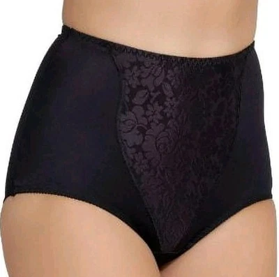 Bali women's X372 Black Tummy Solutions Underwear Size X Large Panties $33 MSRP - Image 1 of 4