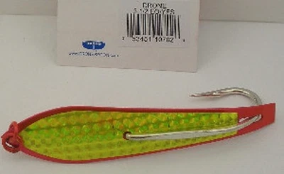 Huntington 35EOYFS Drone Löffel Bemalt Elektrisch Orange/Gelb Flash Maßstab - Bild 1 von 2