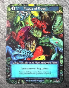 Sorcery Contested Realm Alpha Plague of Frogs Unique Non Foil NM - Picture 1 of 1