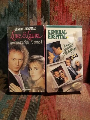 Vintage General Hospital Luke & Laura Volume 1 & Daytime Greatest Weddings VHS - Image 1 of 4